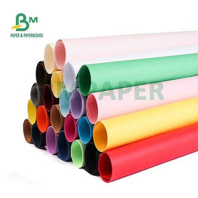 Tờ giấy thủ công Woodfree Bristol không tráng đầy màu sắc cho DIY