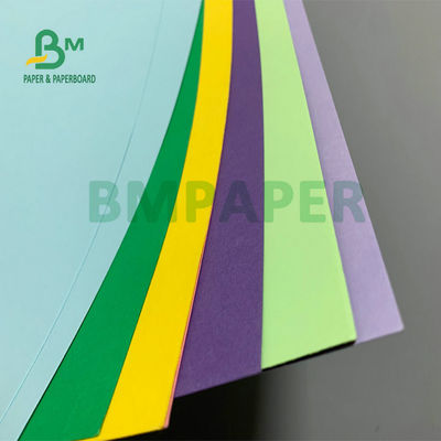 Tờ giấy thủ công Woodfree Bristol không tráng đầy màu sắc cho DIY