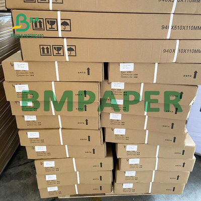 Giấy Plotter 20LB màu xanh một mặt với nguyên liệu bột gỗ thô để sử dụng hàng ngày