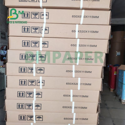 Giấy in phun 914mm X 100m 20lb Hai mặt màu trắng để mô tả thiết kế