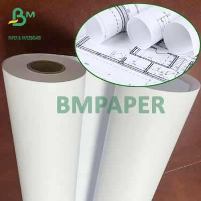 92 Cuộn giấy vẽ độ sáng 36 '' X 500ft 20 # 3 '' Lõi cho máy in phun