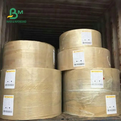 Tấm lót giấy màu nâu không thấm dầu, cuộn giấy tráng PE để gói thực phẩm 70gsm 80gsm 90gsm