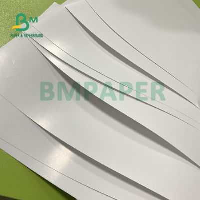 Bột gỗ nguyên chất Giấy lụa bóng hai mặt tráng 140gsm 150gsm cho bìa in