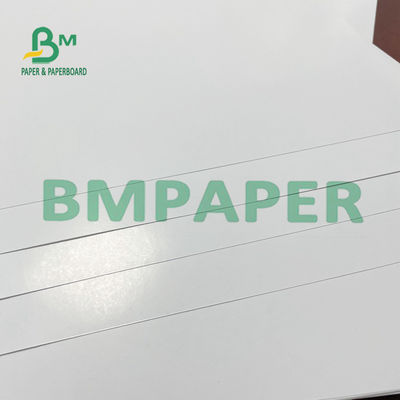 Giấy bóng lụa nghệ thuật C2S màu trắng, Giấy văn bản 100lb cho Hangtags hàng may mặc
