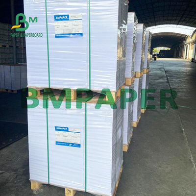 Giấy bóng C2S màu trắng mờ 120g 635 X 965mm cho thiệp chúc mừng