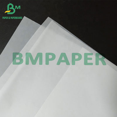 Giấy Kraft trắng MG có thể in Lớp thực phẩm 30gsm 40gsm 45gsm để đóng gói