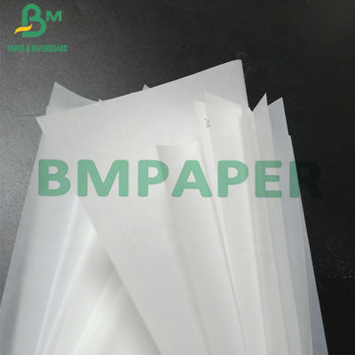 Giấy Kraft trắng MG có thể in Lớp thực phẩm 30gsm 40gsm 45gsm để đóng gói