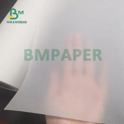 Cuộn giấy can màu trắng mờ 80gsm để vẽ phác thảo 20 '' x 50 yard
