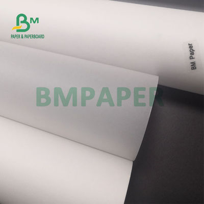 Cuộn giấy can màu trắng mờ 80gsm để vẽ phác thảo 20 '' x 50 yard