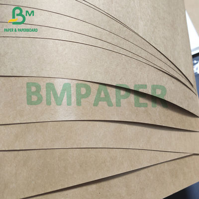 Giấy kraft màu nâu tự nhiên có thể phân hủy của FDA có thể phân hủy Giấy bát súp 250gsm
