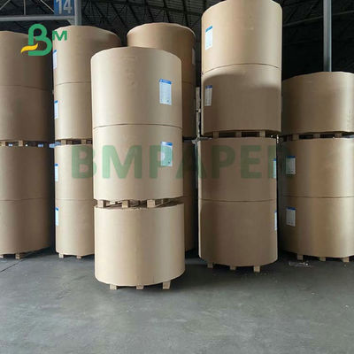 Cuộn giấy trắng trắng nguyên chất 24 X 35 inch 150gsm 170gsm 190gsm cho túi giấy