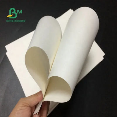 Cuộn giấy trắng trắng nguyên chất 24 X 35 inch 150gsm 170gsm 190gsm cho túi giấy
