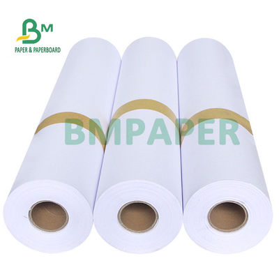 Máy in phun Papel Plotter 20lb cho máy in khổ rộng 24'' 36'' x 50m Hình ảnh sắc nét