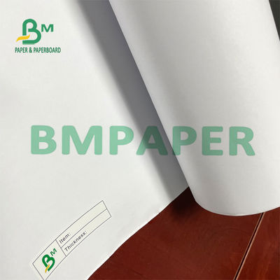 80g 914x50m Papel Plotter Ink-Jet Trắng cho cuộn giấy photocopy