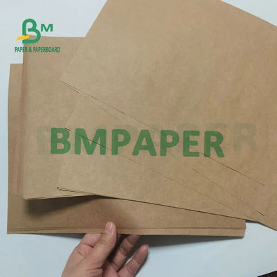 Tờ giấy kraft màu nâu sẫm cường độ cao 80gsm 90gsm cho túi giao hàng