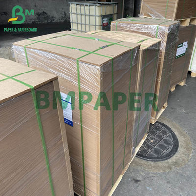 Tờ giấy kraft màu nâu sẫm cường độ cao 80gsm 90gsm cho túi giao hàng