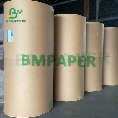 Cuộn giấy kraft không tẩy trắng có thể mở rộng 70gsm cho túi xi măng 1020mm 510mm