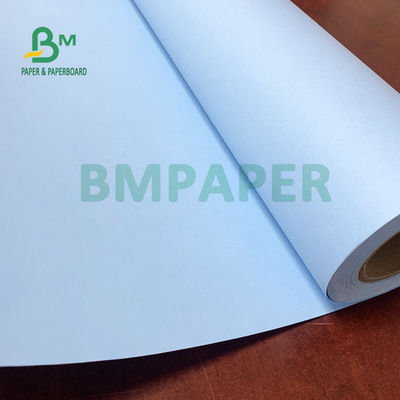 Giấy in Plotter hai mặt màu xanh 80gsm Hấp thụ mực tốt
