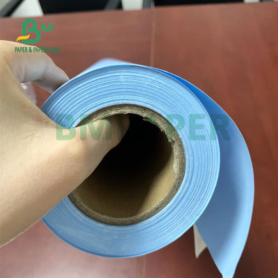 Giấy trái phiếu CAD màu xanh 36 '' X 500ft cho máy in 80gsm không thấm nước