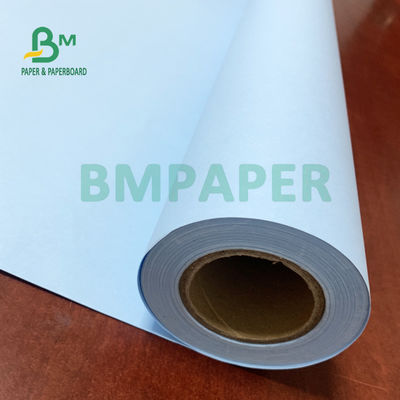 Giấy trái phiếu CAD màu xanh 36 '' X 500ft cho máy in 80gsm không thấm nước