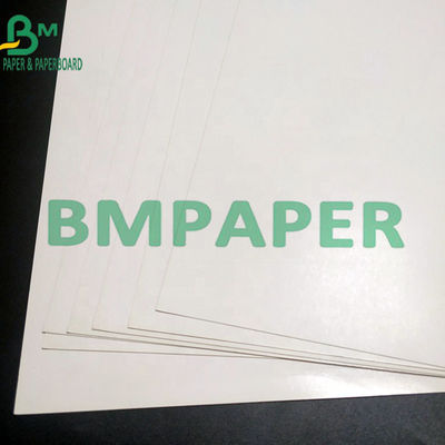 360g 25 × 38 '' Giấy bóng trắng C2S Bìa hai mặt được phủ cho Hangtag