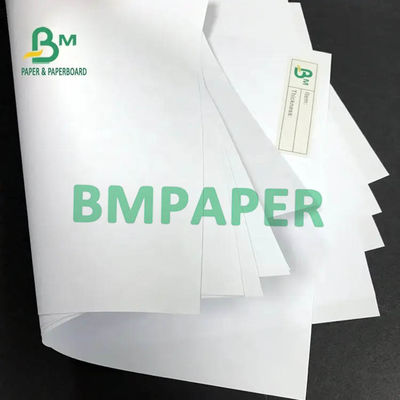 Jumbo Bột giấy có thể tái chế Giấy cuộn trắng 50gsm 53gsm 60gsm 65cm 100cm