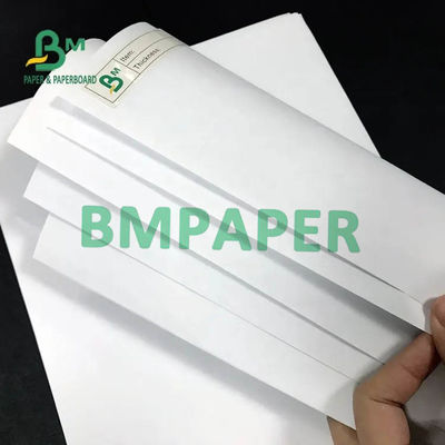 Jumbo Bột giấy có thể tái chế Giấy cuộn trắng 50gsm 53gsm 60gsm 65cm 100cm