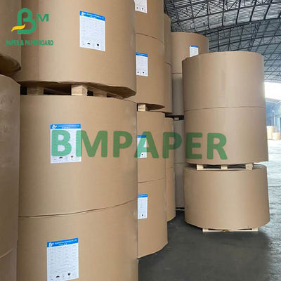 Jumbo Bột giấy có thể tái chế Giấy cuộn trắng 50gsm 53gsm 60gsm 65cm 100cm