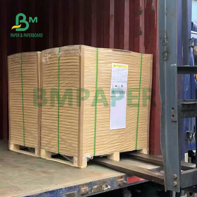 Cuộn giấy kraft không tẩy trắng 300gsm màu nâu cho bao bì thực phẩm nhanh 70cm
