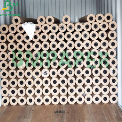 Trang phục không tráng phủ định dạng rộng 42gsm màu trắng Sử dụng cuộn giấy vẽ