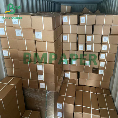 80gsm 20lb Một mặt / Hai mặt Giấy cuộn màu xanh lam In kỹ thuật số