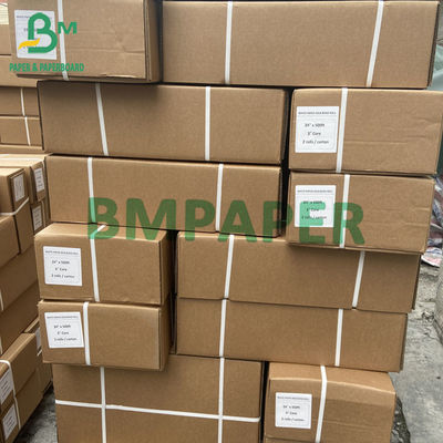 80gsm 20lb Một mặt / Hai mặt Giấy cuộn màu xanh lam In kỹ thuật số