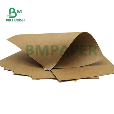 Giấy gói thực phẩm 250gsm, Giấy kraft nâu cho khay thực phẩm Chống gấp 79 X 109cm