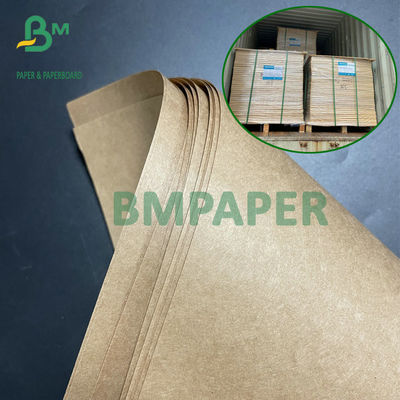 BM Cung cấp 70gsm 75gsm Giấy kraft bán mở rộng màu nâu để đóng gói xi măng