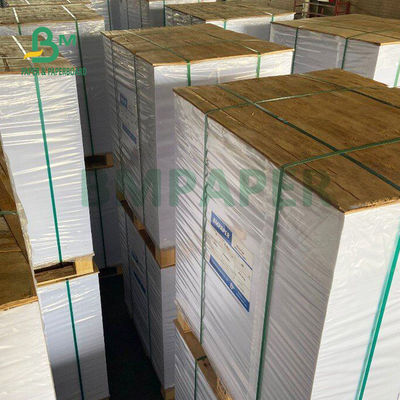 80 # 100 # Giấy nghệ thuật Matte C2S dành cho hướng dẫn sử dụng công ty 28 x 40 inch Độ cứng tốt