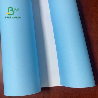 24'' 36'' Chiều rộng 20lb CAD Giấy in màu xanh lam Cuộn trái phiếu không tráng