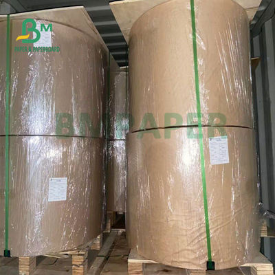 225gsm Khả năng chống ẩm Cuộn giấy kraft không tẩy trắng cho túi