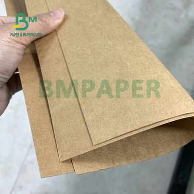 225gsm Khả năng chống ẩm Cuộn giấy kraft không tẩy trắng cho túi