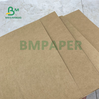 Cuộn giấy kraft màu nâu sẫm 300gsm Bột gỗ nguyên chất không rách
