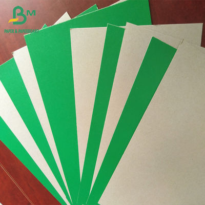Giấy bìa màu xám trên cùng sơn mài màu xanh lá cây 1,2mm cho các thư mục tệp