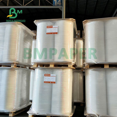 Cuộn giấy gói rơm 28gsm để uống Cấp thực phẩm 29mm 35mm x 5000m