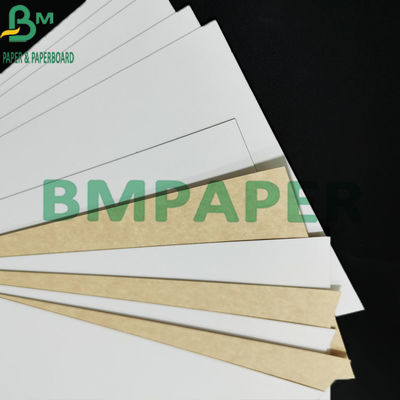 Giấy Kraft trắng tráng lớp thực phẩm 300gsm có mặt sau màu nâu để đựng thực phẩm