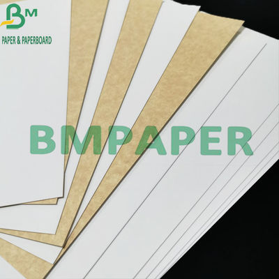 Giấy Kraft trắng tráng lớp thực phẩm 300gsm có mặt sau màu nâu để đựng thực phẩm