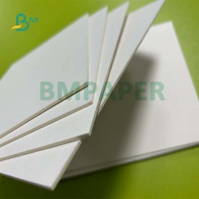 100% sợi sơ cấp Tấm bia trắng 1,2mm 1,4mm 1,6mm có độ hấp thụ cao