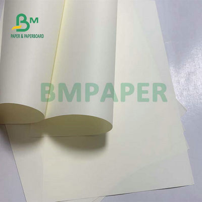Giấy màu trắng ngà không tráng gỗ Tờ 55gsm 65gsm để làm sổ tay