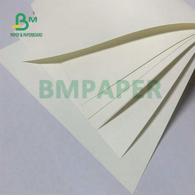 Giấy màu trắng ngà không tráng gỗ Tờ 55gsm 65gsm để làm sổ tay