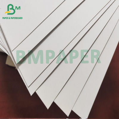 Có thể tái chế 400gsm Ván dăm lót trắng tráng hoàn toàn Mặt sau màu xám