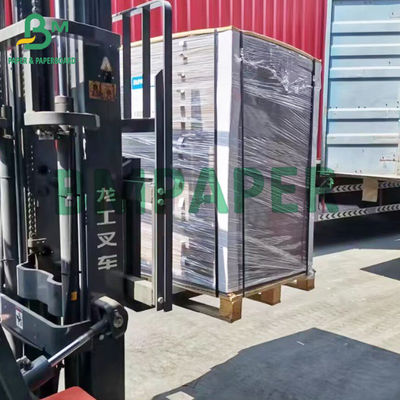 Có thể tái chế 400gsm Ván dăm lót trắng tráng hoàn toàn Mặt sau màu xám
