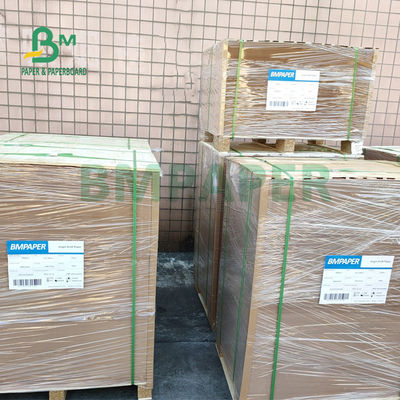Giấy kraft nâu nguyên chất 250gsm - 400gsm cho hộp thức ăn nhanh Độ bền tốt