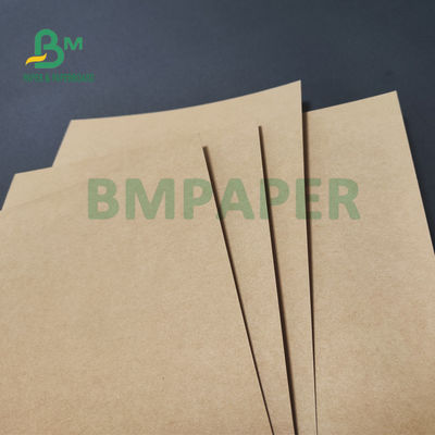 Giấy kraft nâu nguyên chất 250gsm - 400gsm cho hộp thức ăn nhanh Độ bền tốt